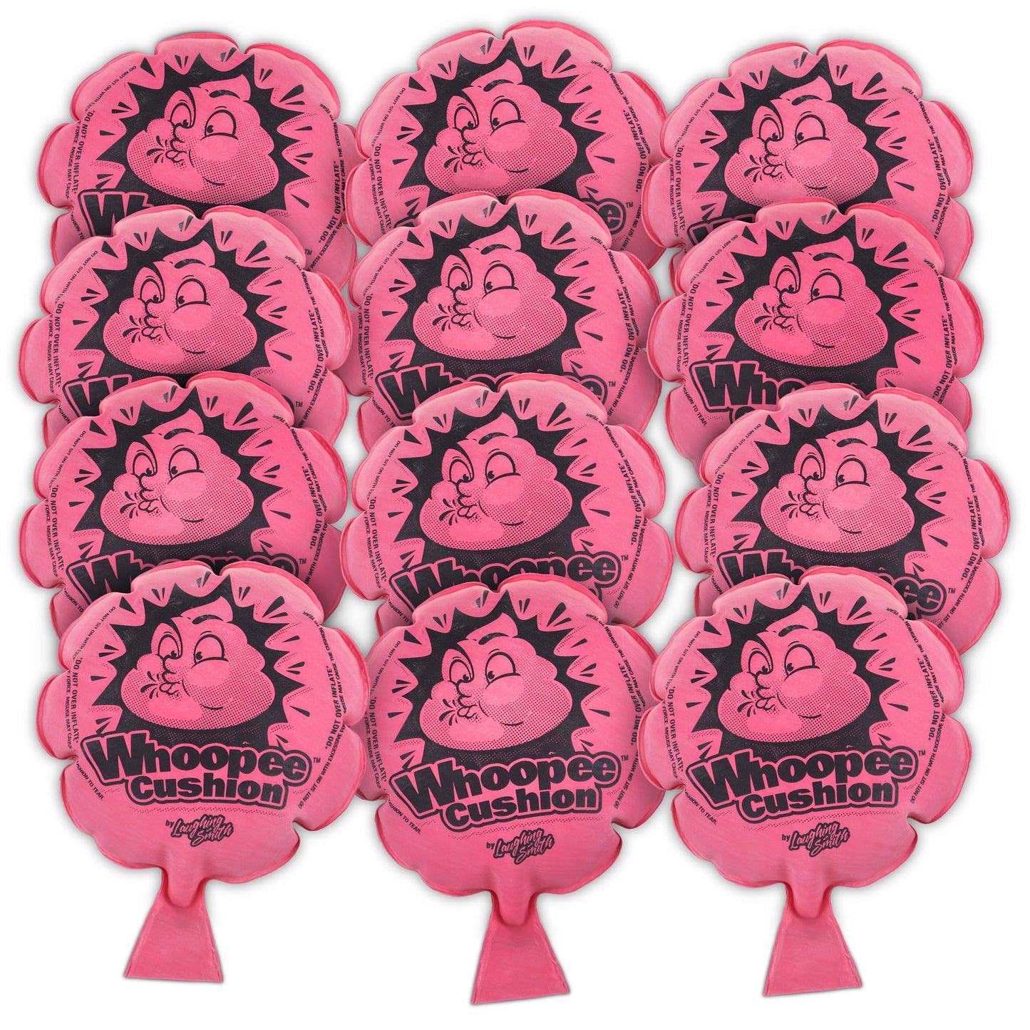 6" 12-Pack Whoopie Cushion Set