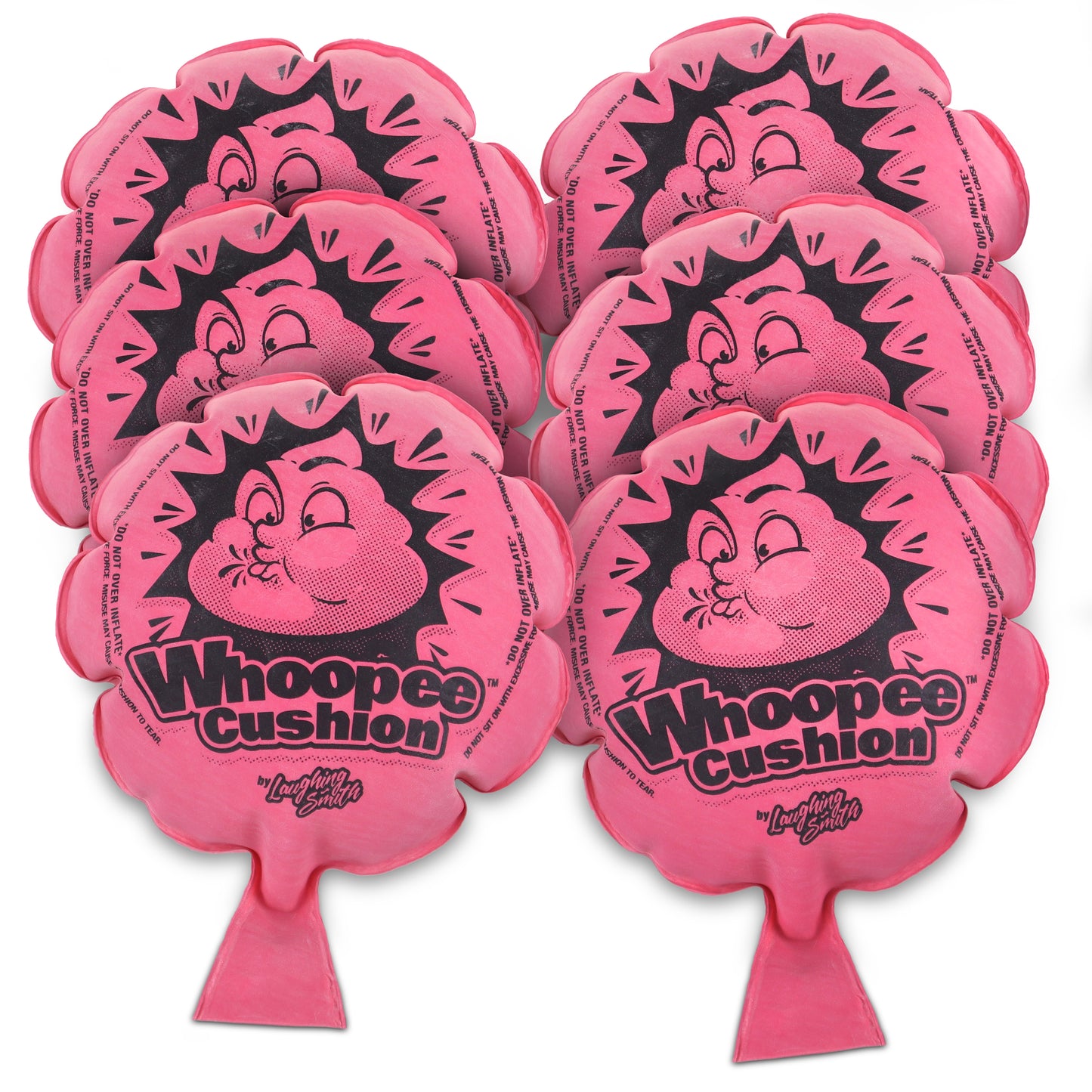 6" 6-Pack Whoopie Cushion Set