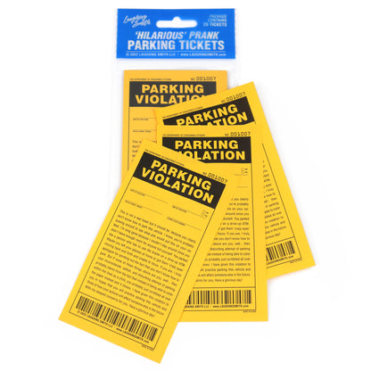 25 Funny Fake Parking Tickets