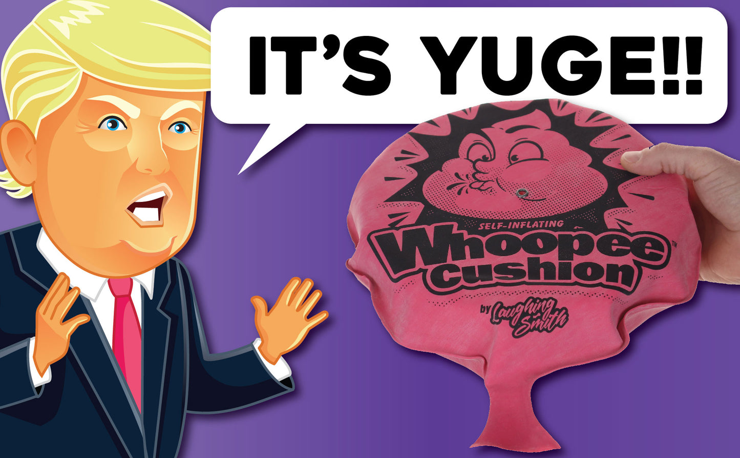 12" Self-Inflating Whoopie Cushion