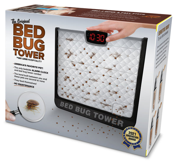 Laughing Smith Bed Bug Tower - Prank Gag Gift Box