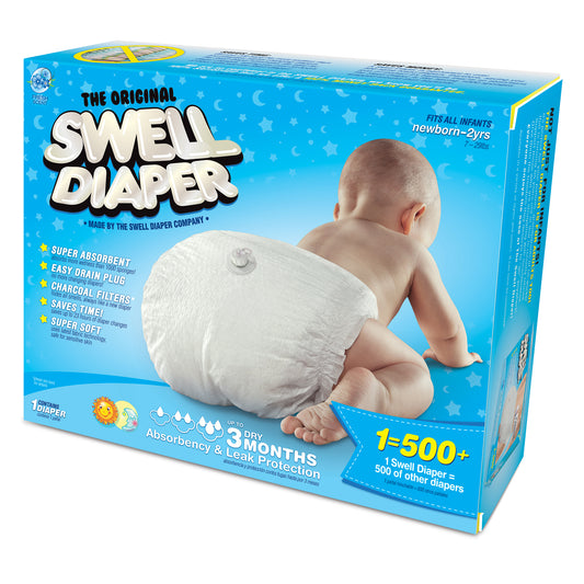 Swell Baby Diaper – Prank Gift Box – Gag Gift Boxes for First Time Parents Presents & Funny Hilarious Joke Gift Box to Wrap Your ‘Real Present