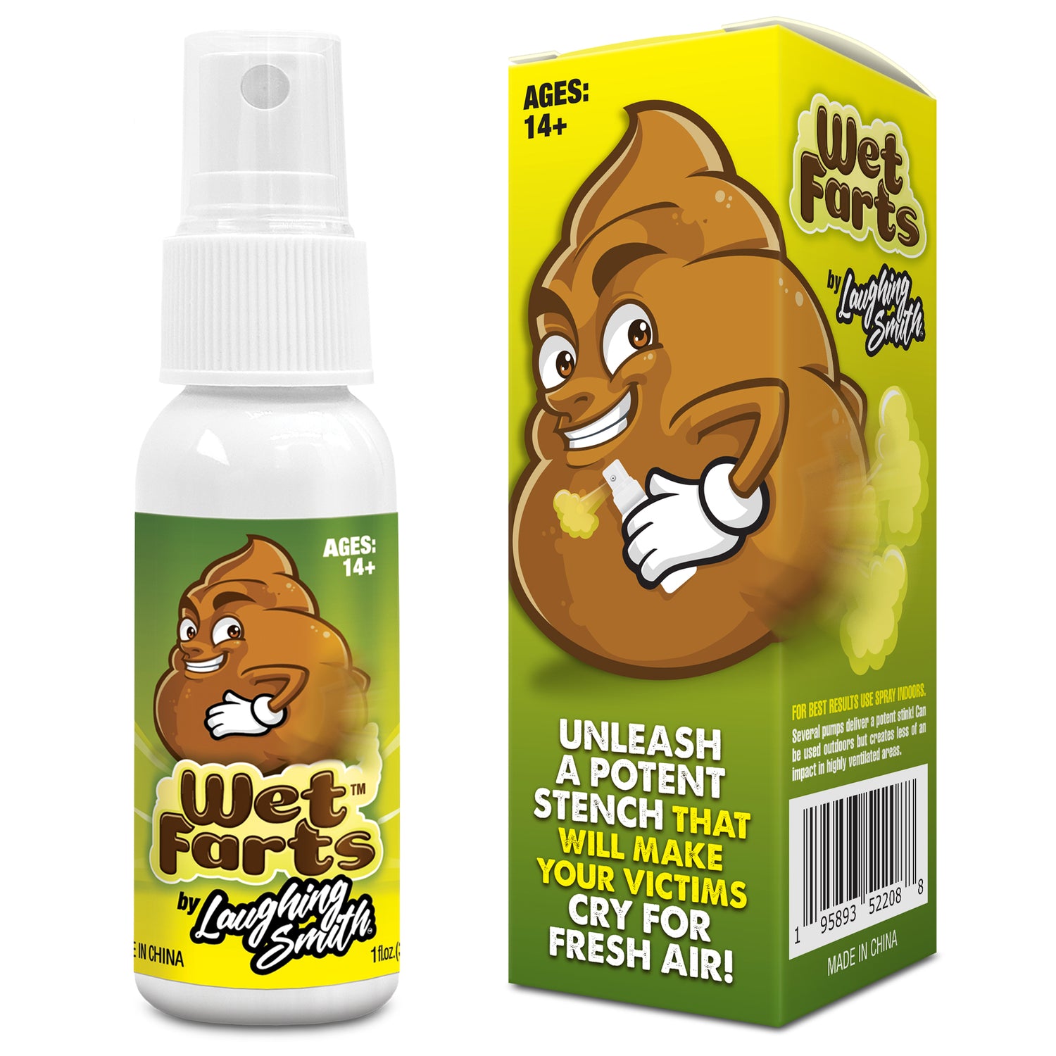Stinky Ass Spray - 1 Bottle - Liquid - Smells Like India