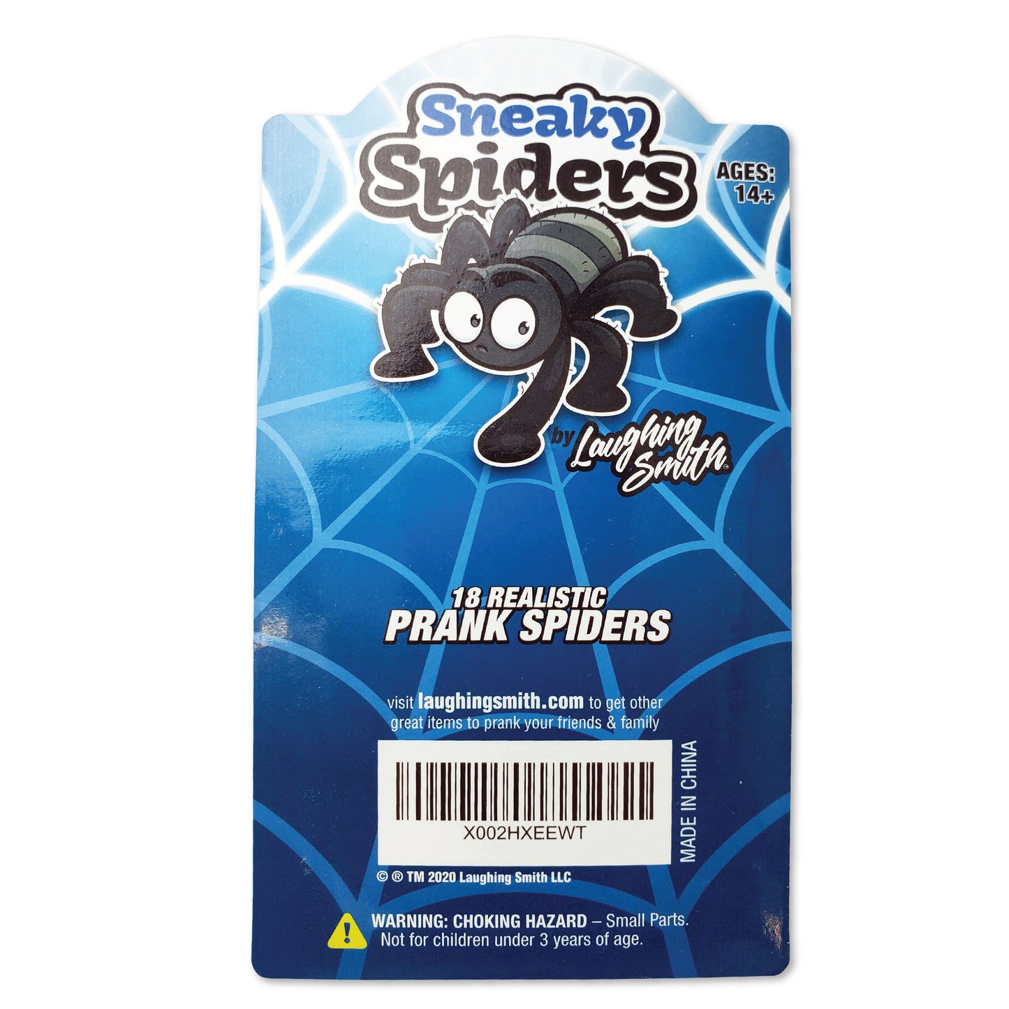 18 x Fake Plastic Spiders