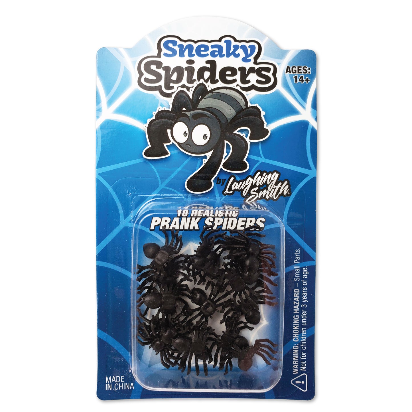 18 x Fake Plastic Spiders