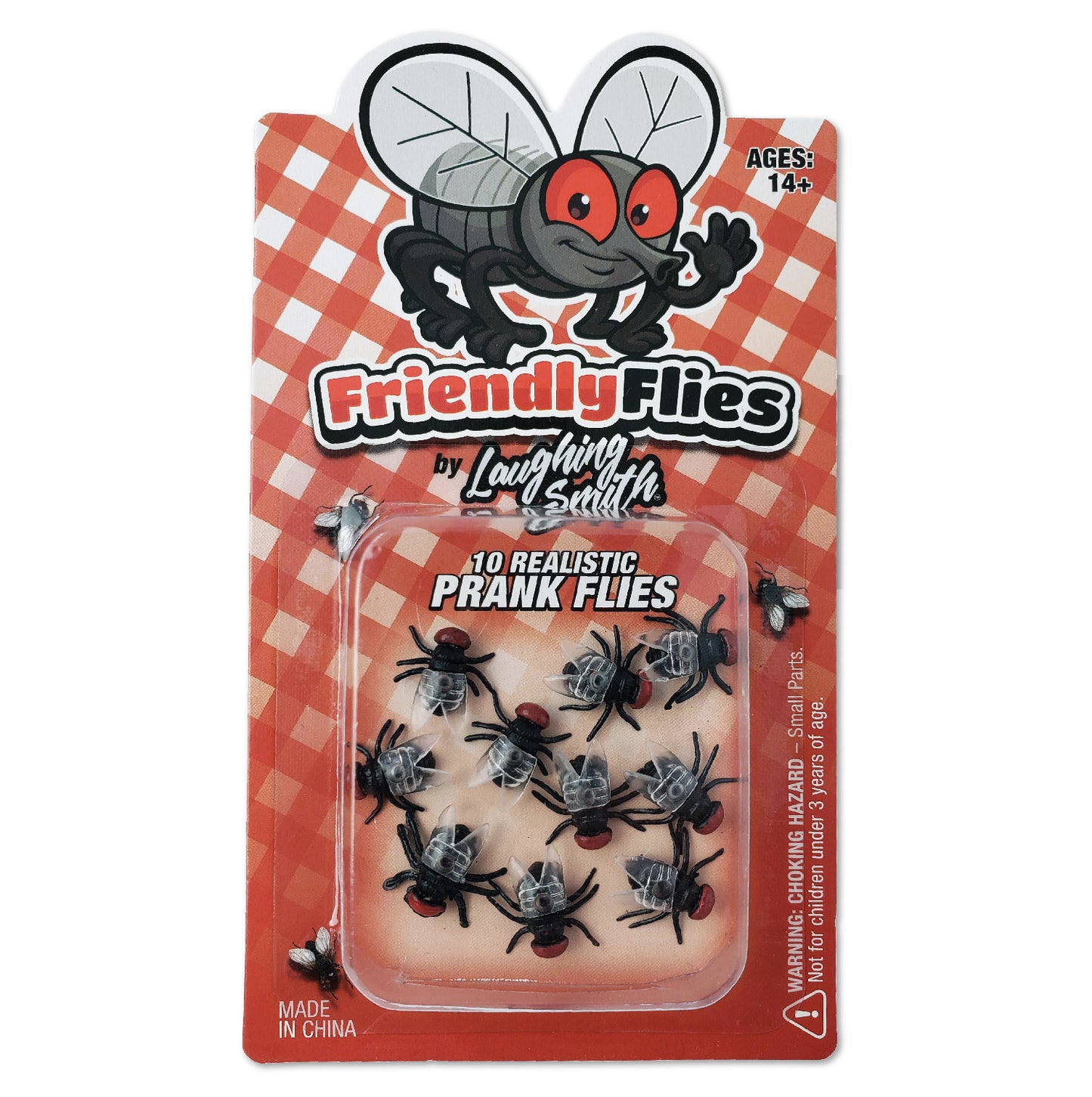 10 x Fake Flys - Realistic Little Plastic Flies