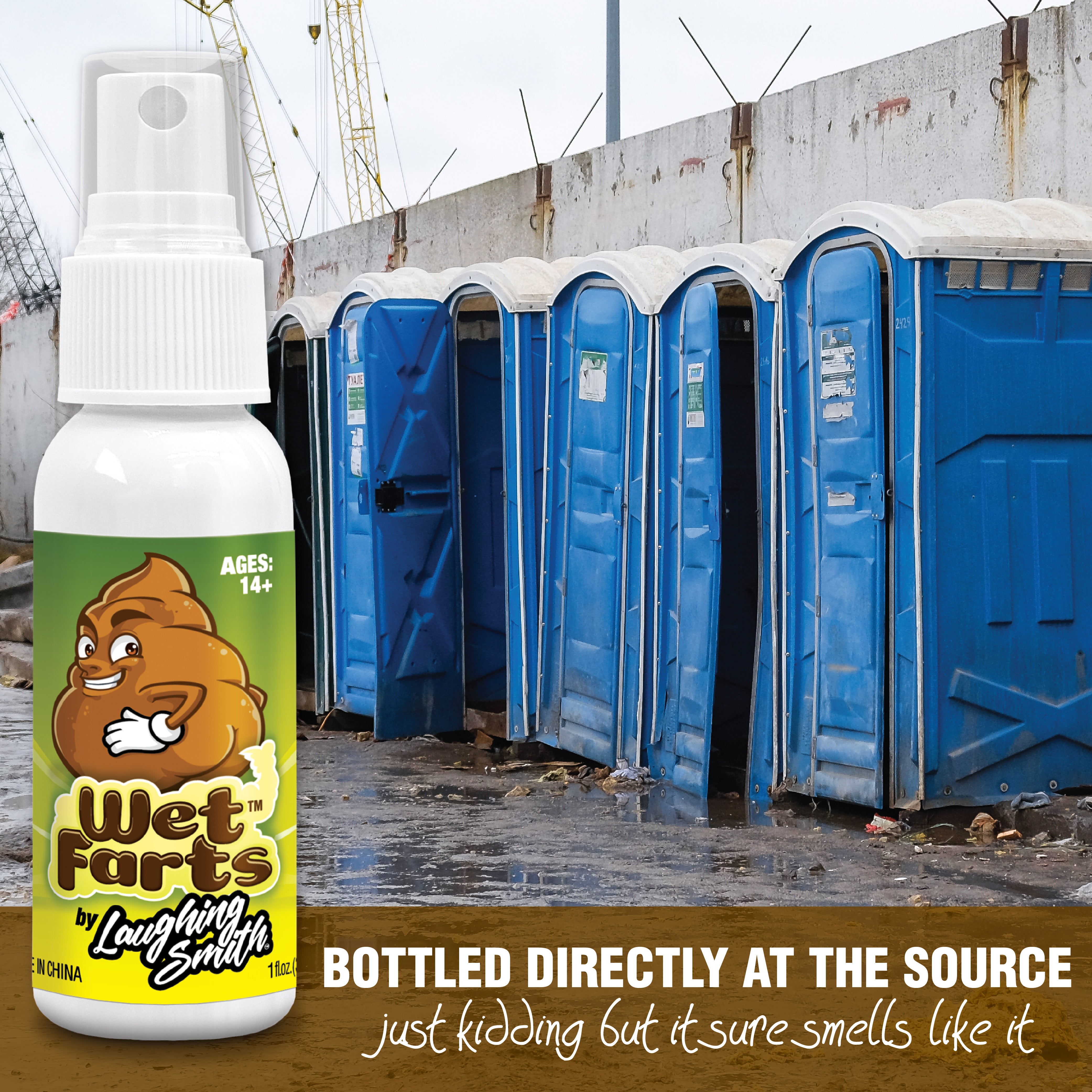 Wet Farts - Potent Ass Fart Spray - Extra Strong Stink